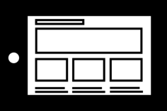 Responsive Design Page On Tablet Screen Vinyl Cutting Svg File, Free Vectors File